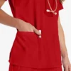 Women’s Eds Essentials V-Neck Scrub Top