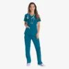 Women’s Eds Essentials V-Neck Scrub Top