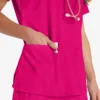Women’s Eds Essentials V-Neck Scrub Top