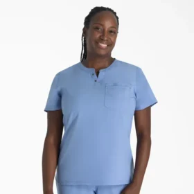 Women’s Eds Nxt Henley Scrub Top