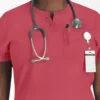 Women’s Eds Nxt Henley Scrub Top