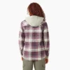 Women’s Flannel Hooded Shirt Jacket