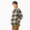 Women’s Flannel Hooded Shirt Jacket