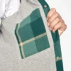 Women’s Flannel Hooded Shirt Jacket
