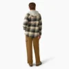 Women’s Flannel Hooded Shirt Jacket