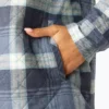 Women’s Flannel Hooded Shirt Jacket
