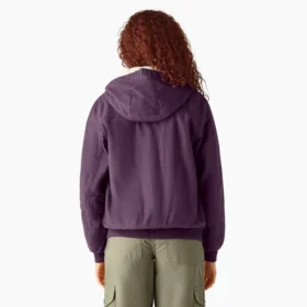 Women’s Fleece Lined Duck Canvas Jacket