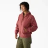 Women’s Fleece Lined Duck Canvas Jacket