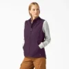 Women’s Fleece Lined Duck Canvas Vest