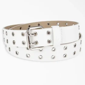 Women’s Leather Double Grommet Belt