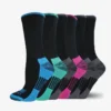 Women’s Moisture Control Crew Socks, Size 6-9, 6-Pack