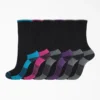 Women’s Moisture Control Crew Socks, Size 6-9, 6-Pack