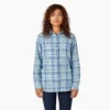 Women’s Plaid Flannel Long Sleeve Shirt