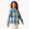 Women’s Plaid Flannel Long Sleeve Shirt