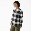 Women’s Plaid Flannel Long Sleeve Shirt