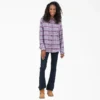Women’s Plaid Flannel Long Sleeve Shirt