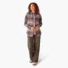 Women’s Plaid Flannel Long Sleeve Shirt