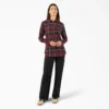 Women’s Plaid Flannel Long Sleeve Shirt