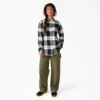 Women’s Plaid Flannel Long Sleeve Shirt