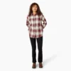 Women’s Plaid Flannel Long Sleeve Shirt