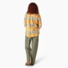 Women’s Plaid Flannel Long Sleeve Shirt