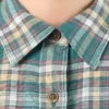 Women’s Plaid Flannel Long Sleeve Shirt