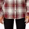Women’s Plaid Flannel Long Sleeve Shirt
