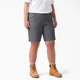 Women’s Plus Cooling Relaxed Fit Shorts, 9″