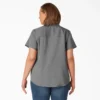 Women’s Plus Cooling Short Sleeve Work Shirt
