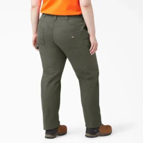 Women’s Plus Flex Relaxed Straight Fit Duck Carpenter Pants