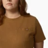 Women’s Plus Heavyweight Short Sleeve Pocket T-Shirt