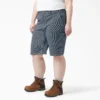 Women’s Plus Hickory Stripe Carpenter Shorts