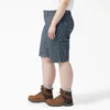 Women’s Plus Hickory Stripe Carpenter Shorts