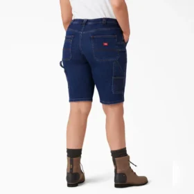 Women’s Plus Relaxed Fit Carpenter Shorts, 11″
