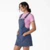 Women’s Regular Fit Denim Bib Overall Dress