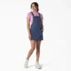 Women’s Regular Fit Denim Bib Overall Dress