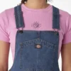 Women’s Regular Fit Denim Bib Overall Dress
