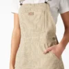 Women’s Regular Fit Hickory Stripe Bib Overalls