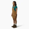 Women’s Relaxed Fit Bib Shortalls, 7″