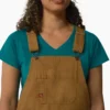 Women’s Relaxed Fit Bib Shortalls, 7″