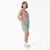 Women’s Relaxed Fit Bib Shortalls, 7″