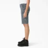 Women’s Relaxed Fit Hickory Stripe Carpenter Shorts, 11″
