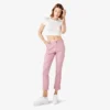 Women’s Slim Straight Fit Roll Hem Carpenter Pants