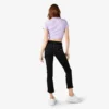 Women’s Slim Straight Fit Roll Hem Carpenter Pants