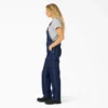 Women’s Straight Fit Denim Double Front Bib Overalls