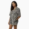 Women’s Zebra Print Work Shirt