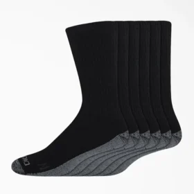 Work Crew Socks, Size 6-12, 6-Pack