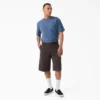Worn in Loose Work Shorts, 13″