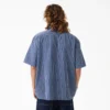 Worn in Striped Work Shirt